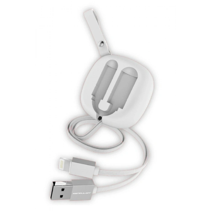 Konfulon S80 Lightning Kablo iphone Uyumlu 20cm-1M 2A - Beyaz