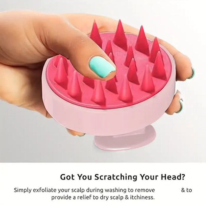 Konik Uçlu Saç Masaj Fırçası (Asortili) (4887)