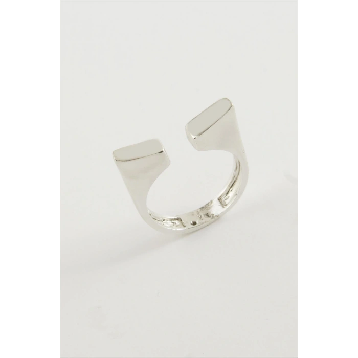 Köşeli Metal Yüzük