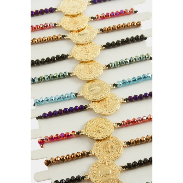 Kristal Çeyrek Bileklik