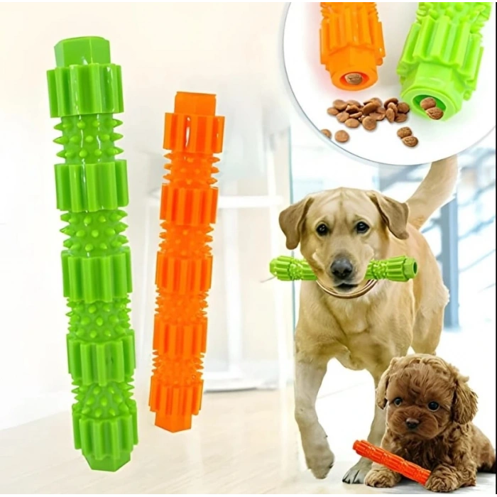 Küçük Boy Mama Hazneli Köpek Isırma Oyuncağı