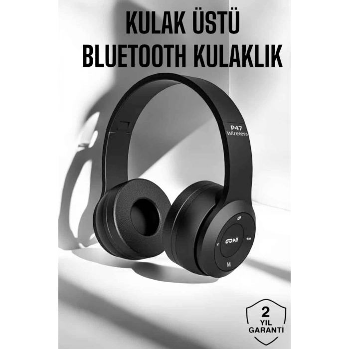 Kulak İçi Kablosuz Bluetooth Kulaklık Ekstra Bass Ve Çok Yönlü Kullanım