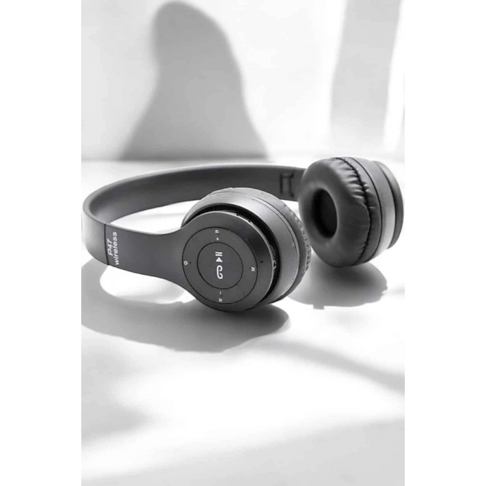 Kulak Üstü Tf Kart Ve Aux Destekli Ergonomik Bluetooth Kulaklık