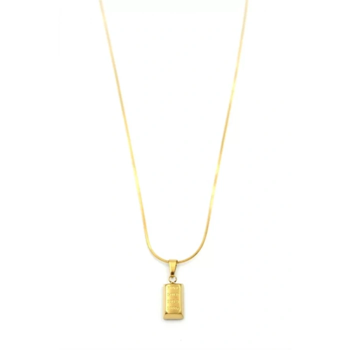 Külçe Altın Kolye - Altın