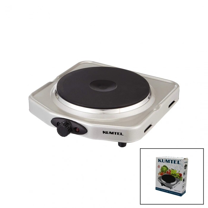 KUMTEL LX-7011 TEK GÖZLÜ ELEKTRİKLİ OCAK 1500W (4887)
