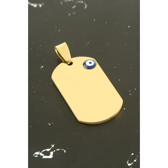 Künye Çelik Kolye Ucu 2*3,5 cm