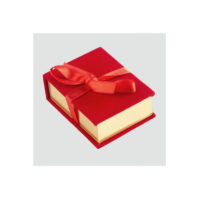 Kurdale Kadife Ahşap Lüx Set Kolye Kutusu