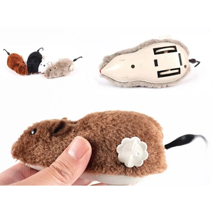 Kurmalı Fare Kedi Eğitim Oyuncağı