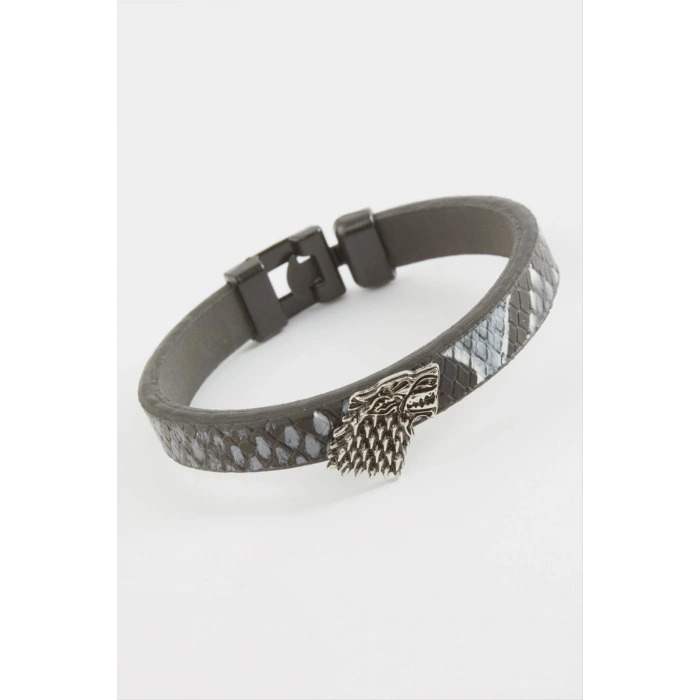 Kurt Kaliteli Suni Deri Bileklik