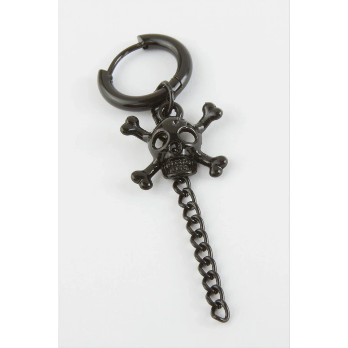 Kuru Kafa Erkek Çelik Küpe