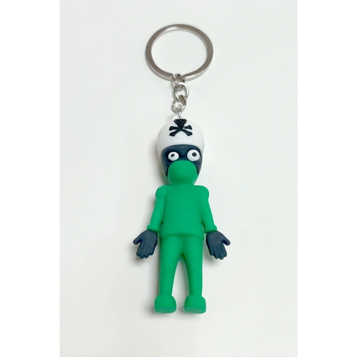 Kuru Kafa Silikon Anahtarlık