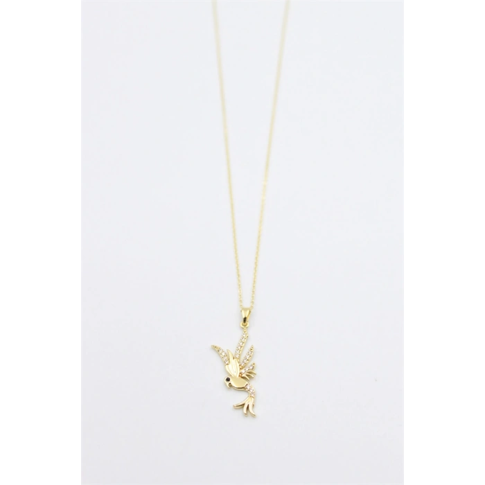 Kuş Kolye - Altın