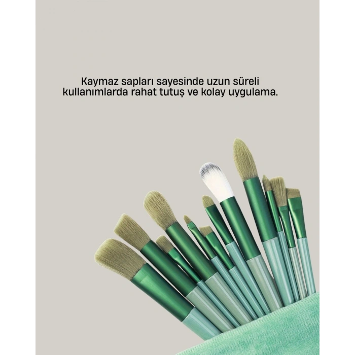 Kusursuz Makyaj İçin Yumuşak Ve Dayanıklı Makyaj Fırça Seti