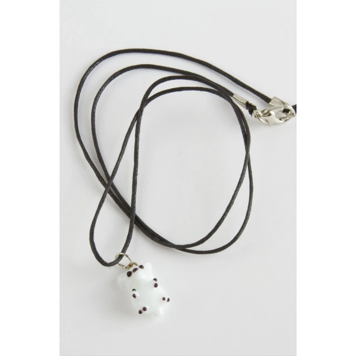 Kutup Ayısı Cam Kolye