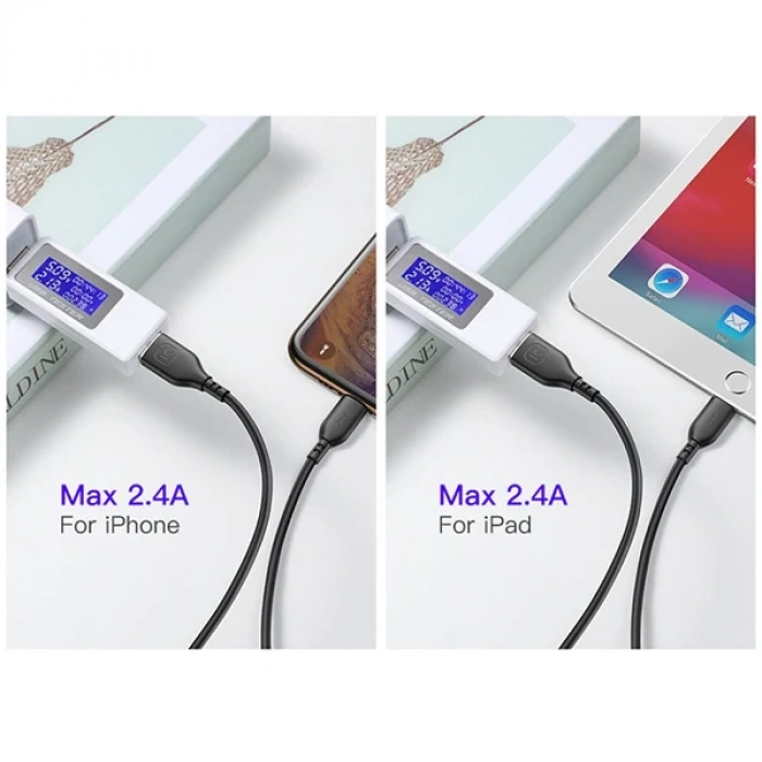 Kuulaa 1m Mfı Sertifikalı İphone Usb Şarj  Kablosu-(5775)