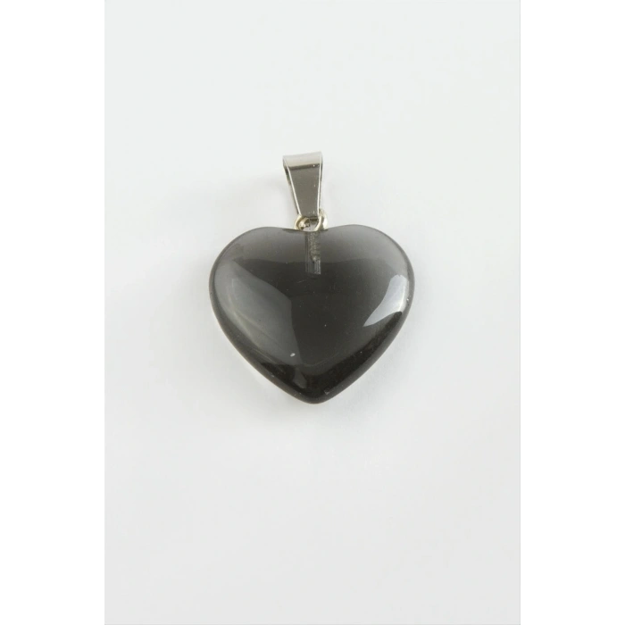 Kuvars Kalpli Doğaltaş Kolye Ucu