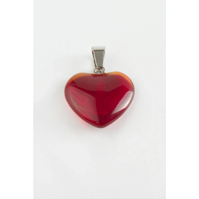 Kuvars Kalpli Doğaltaş Kolye Ucu