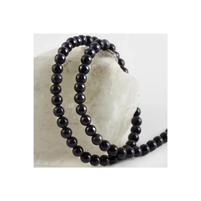 Lacivert Yıldız Taşı Parlak 6 mm