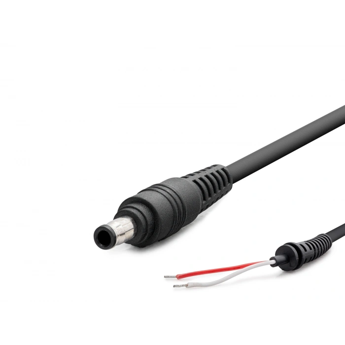 Laptop Adaptör Dc Jack Kablosu 5.0 X 3.0 Mm Asus / Samsung Uyumlu 1.2 M - Siyah HDX5510