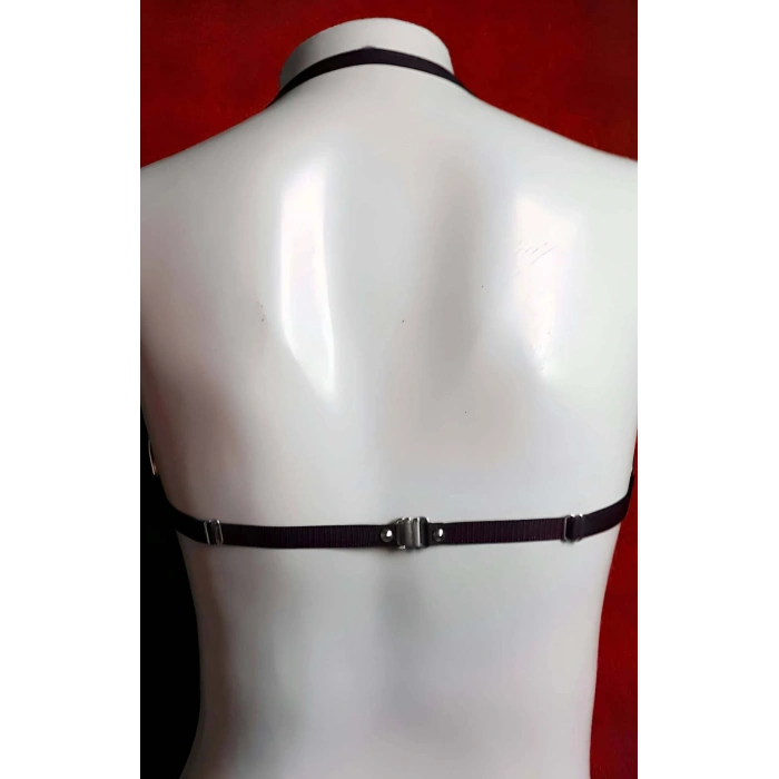 Lastik Sütyen Harness - Seksi Bayan Sütyen Lastik Harness - Seksi İç Giyim - Brf577