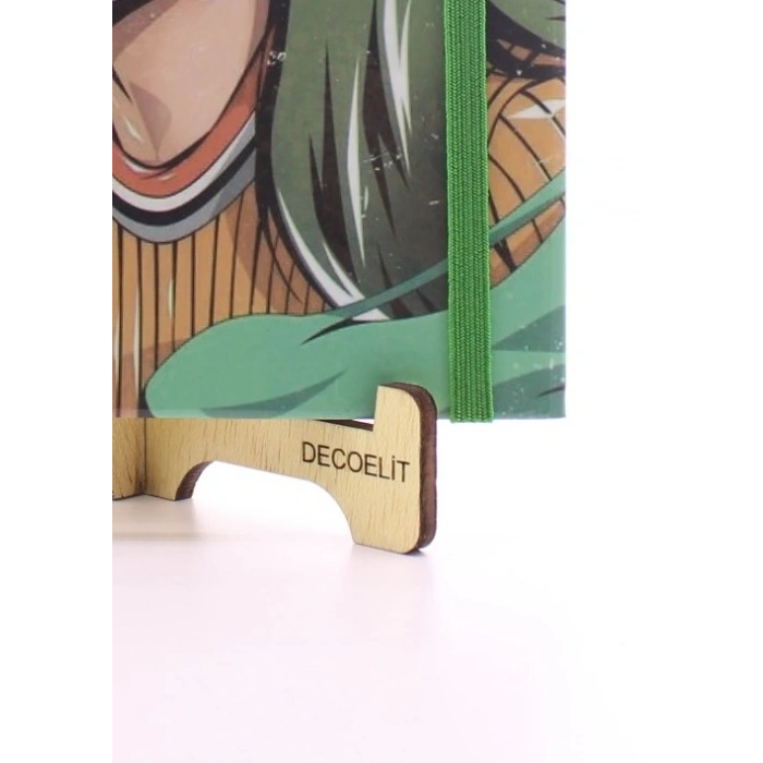 Lastikli Çizgisiz Sert Kapak Bellie Eilish Defter