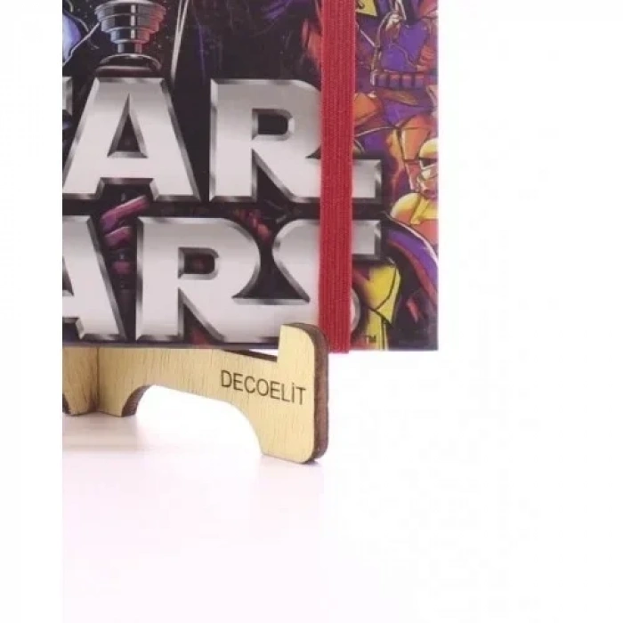 Lastikli Çizgisiz Sert Kapak Star Wars Defter
