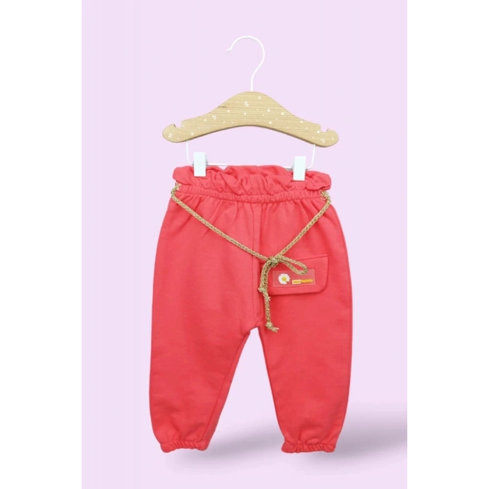 LASTİKLİ PAÇA, PAMUKLU, BİSİKLET YAKA, YAZLIK, GÜNLÜK, KIZ ÇOCUK & BEBEK  ALT ÜST TAKIM