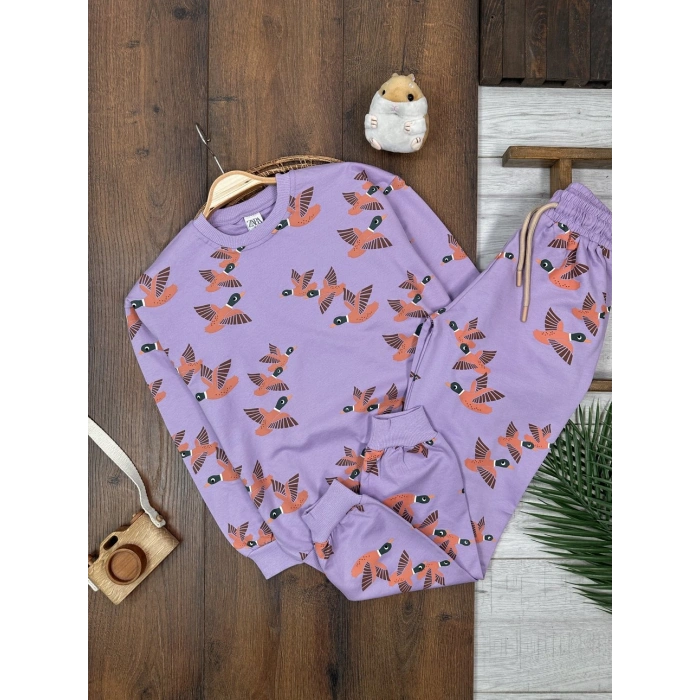 LASTİKLİ PAÇA, PAMUKLU, DESENLİ, MEVSİMLİK, GÜNLÜK, KIZ ÇOCUK & BEBEK  ALT ÜST TAKIM