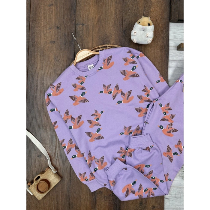 LASTİKLİ PAÇA, PAMUKLU, DESENLİ, MEVSİMLİK, GÜNLÜK, KIZ ÇOCUK & BEBEK  ALT ÜST TAKIM