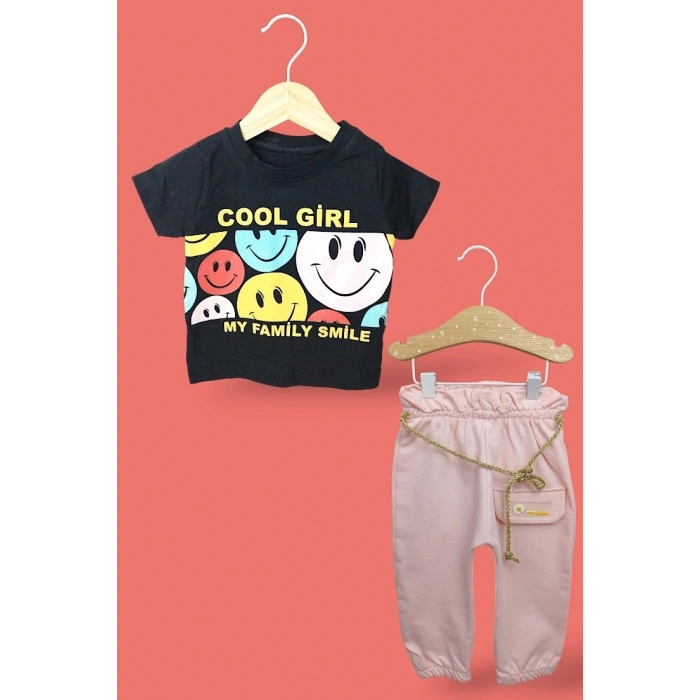 LASTİKLİ PAÇA, PAMUKLU, DESENLİ, MEVSİMLİK, GÜNLÜK, KIZ ÇOCUK & BEBEK  ALT ÜST TAKIM