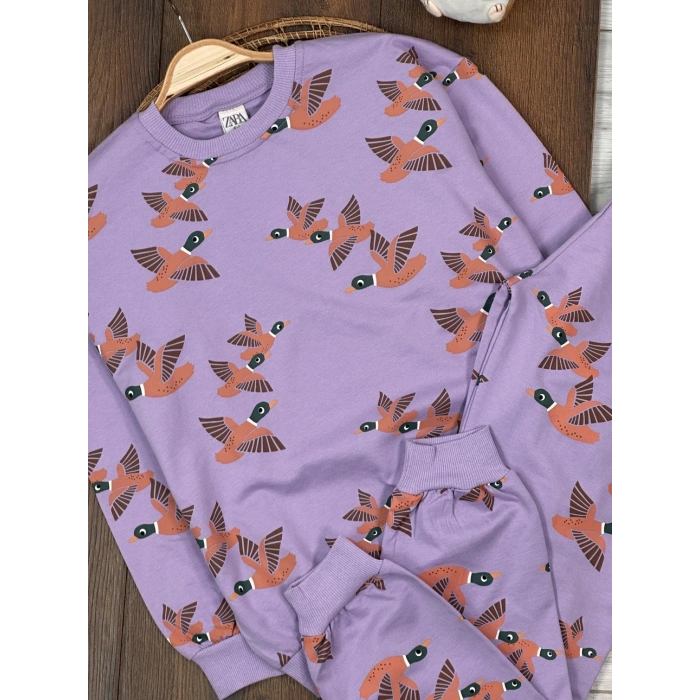 LASTİKLİ PAÇA, PAMUKLU, DESENLİ, MEVSİMLİK, GÜNLÜK, KIZ ÇOCUK & BEBEK  ALT ÜST TAKIM