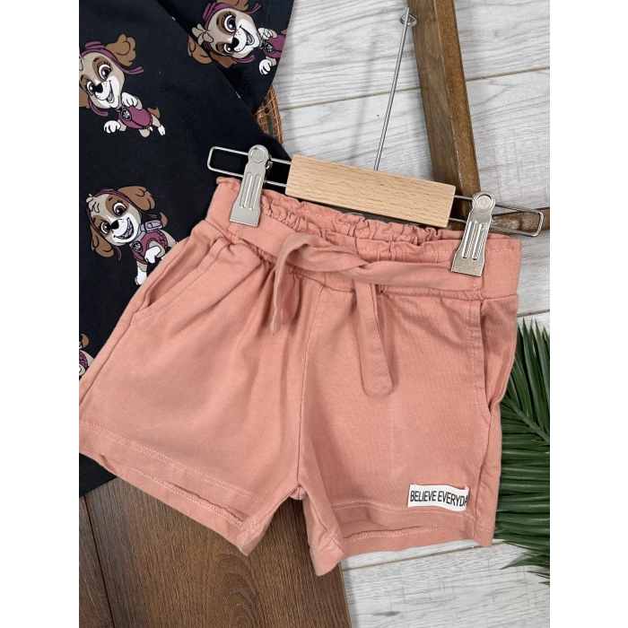 LASTİKLİ PAÇA, PAMUKLU, DESENLİ, YAZLIK, GÜNLÜK, KIZ ÇOCUK & BEBEK  ALT ÜST TAKIM