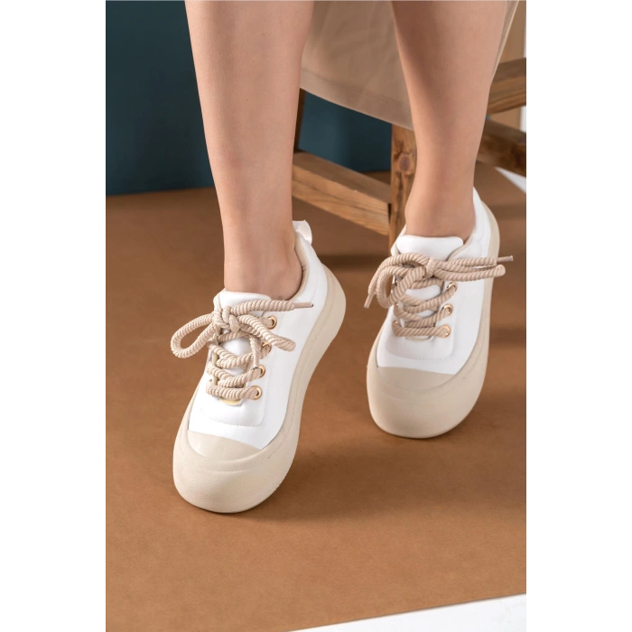 Lavender Beyaz Spor Ayakkabı