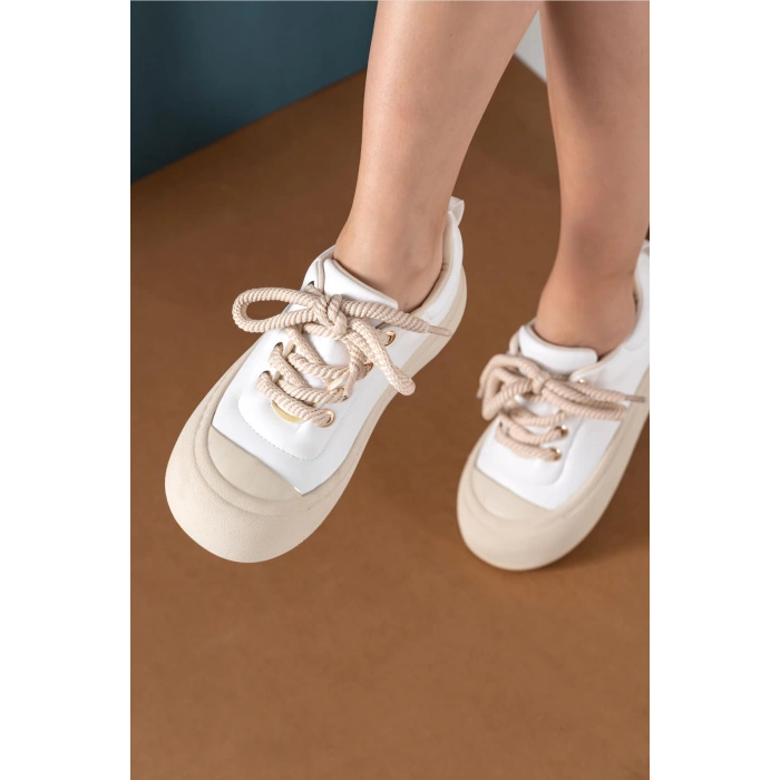 Lavender Beyaz Spor Ayakkabı