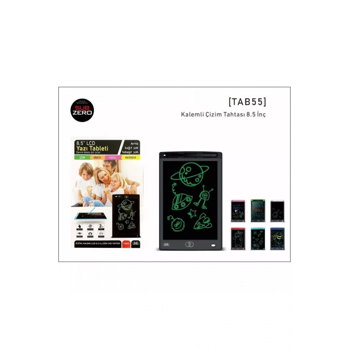 LCD Grafik Tablet Çocuk Çizim Tahtası 8.5 inch ( 22 cm ) Djital Karalama Tableti Yüksek Kalite mudanis