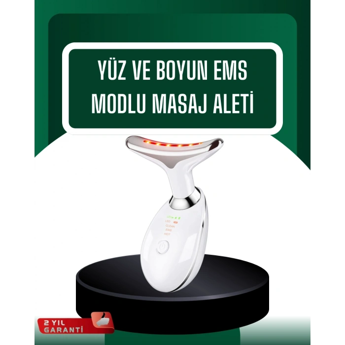 Led Işık Destekli Kırışıklık Karşıtı Yüz Bakım Aleti