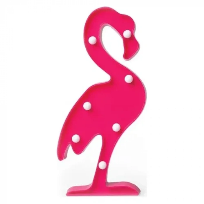 Led Işıklı Flamingo Gece Lambası