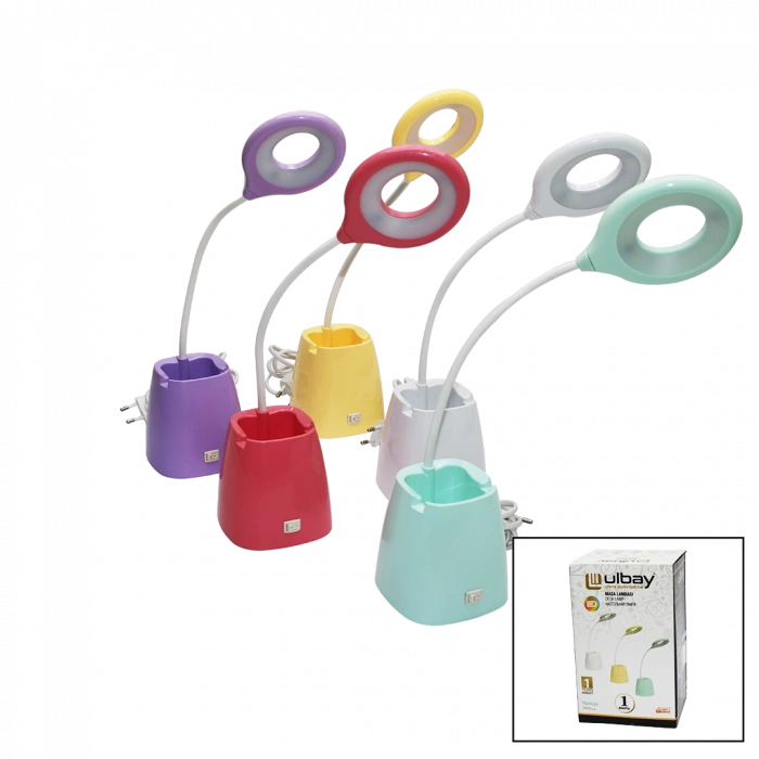 LEDLİ KALEMLİKLİ  MASA LAMBASI (4887)