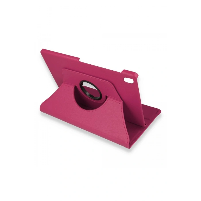Lenovo M10 FHD Plus X606F Kılıf 360 Tablet Deri Kılıf - Pembe