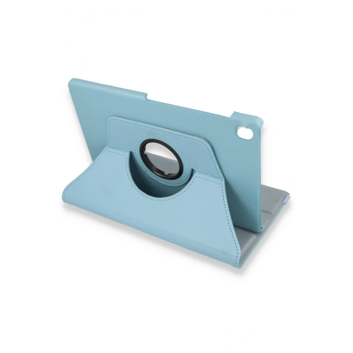 Lenovo M10 FHD Plus X606F Kılıf 360 Tablet Deri Kılıf - Turkuaz