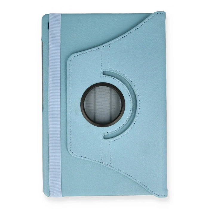 Lenovo M10 FHD Plus X606F Kılıf 360 Tablet Deri Kılıf - Turkuaz