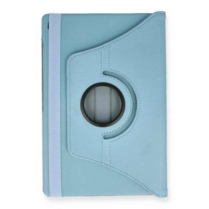 Lenovo M10 FHD Plus X606F Kılıf 360 Tablet Deri Kılıf - Turkuaz