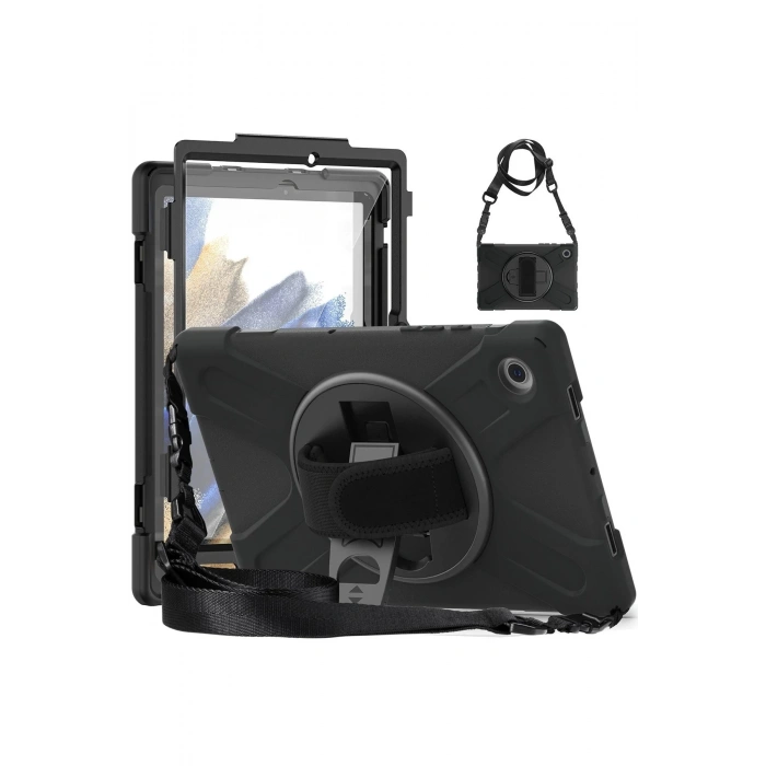 Lenovo M10 FHD Plus X606F Kılıf Amazing Tablet Kapak - Siyah