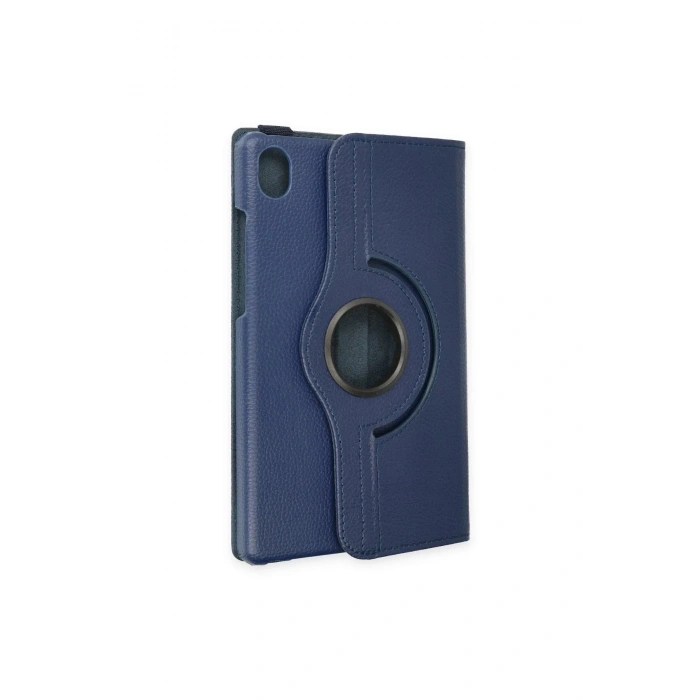 Lenovo Tab M8 Kılıf 360 Tablet Deri Kılıf - Lacivert