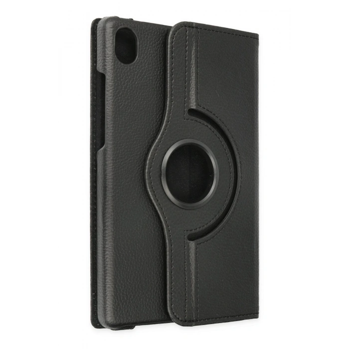 Lenovo Tab M8 Kılıf 360 Tablet Deri Kılıf - Siyah