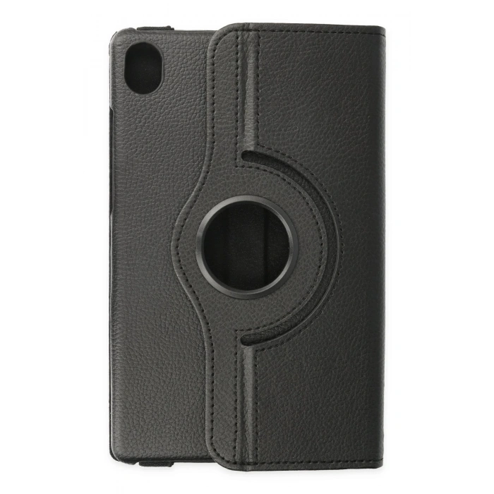 Lenovo Tab M8 Kılıf 360 Tablet Deri Kılıf - Siyah