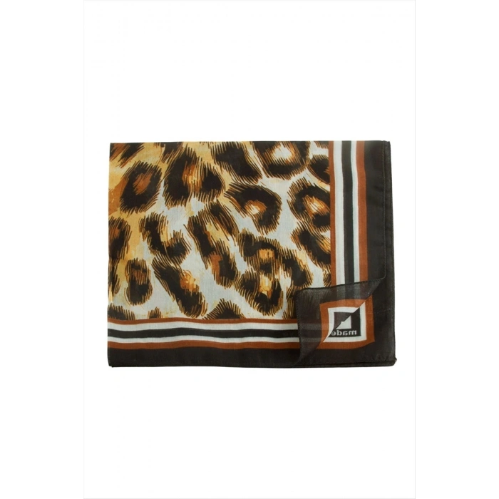 Leopar Desenli Bandana 50*50