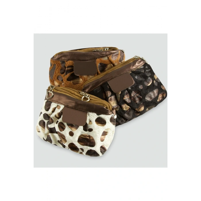 Leopar Desenli Para Cüzdanı