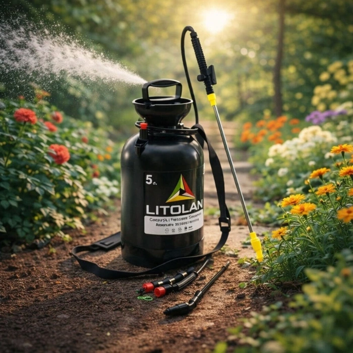 LITOLAN ( 5LT ) ( MANUEL ) ( 2IN1 ) BAHÇE PÜSKÜRTME & KÖPÜK İLAÇ POMPA*6