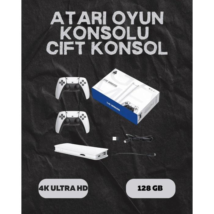 M15 Retro Konsol – 20.000 Oyunlu Çift Gamepadli 4k Hdmı